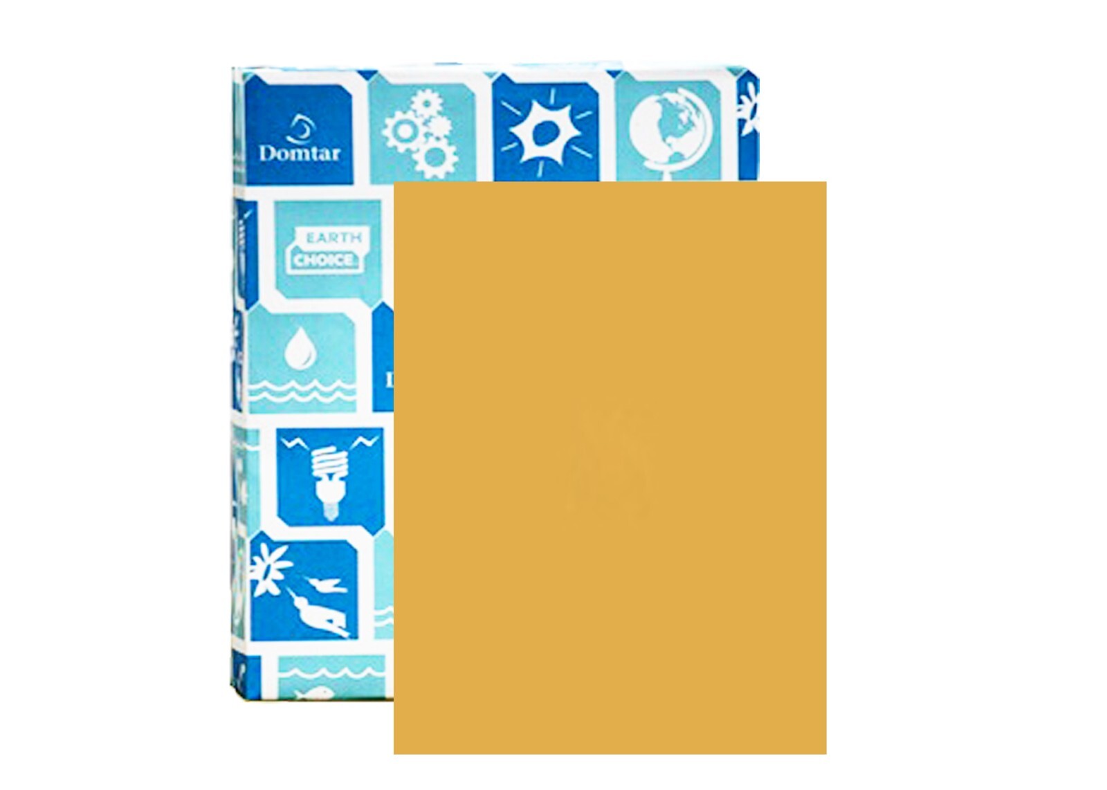 Goldenrod Paper Ream 60 LB (500 Sheets) Domtar 81073