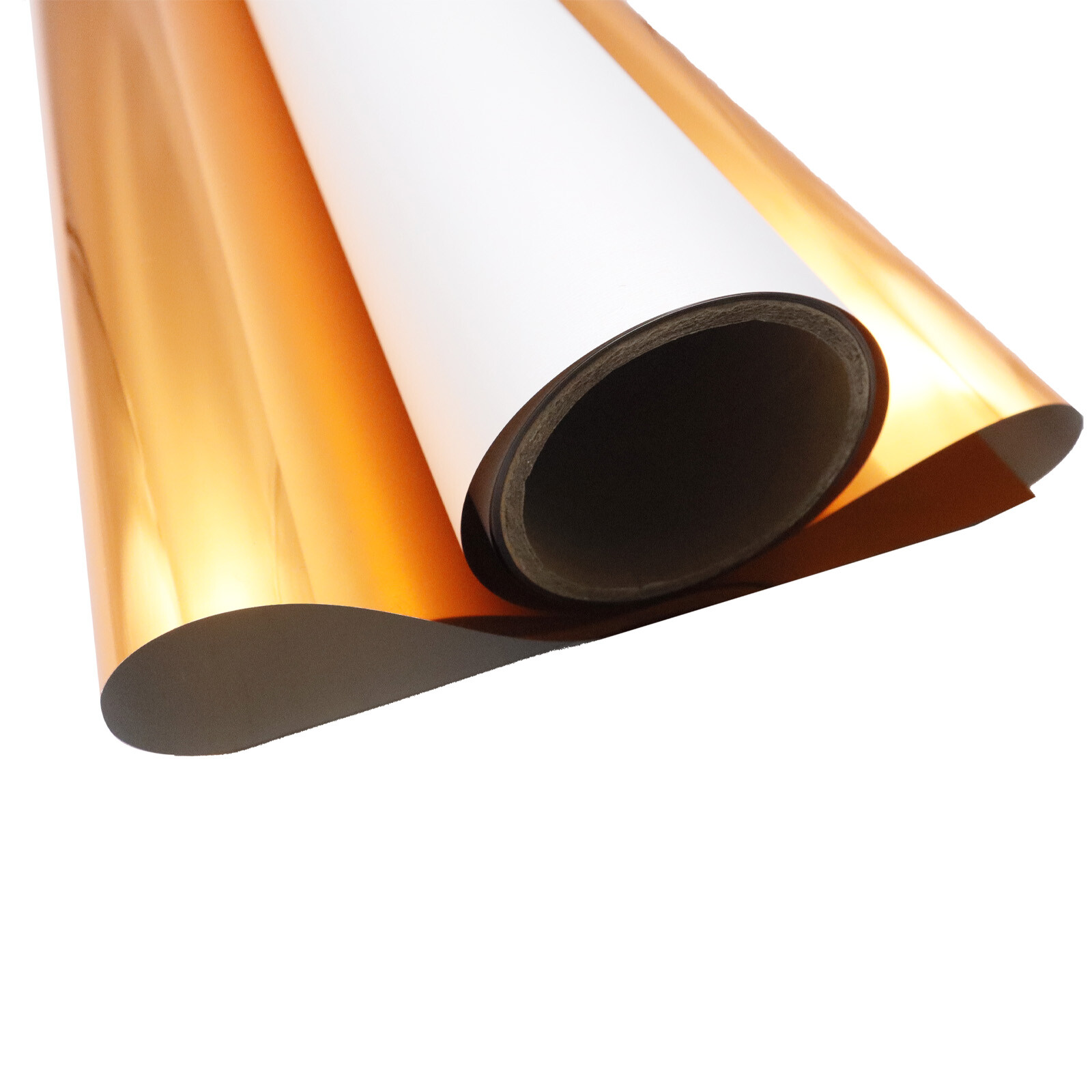 Cold Peel 13in x 32.8ft DTF Copper Metallic Film Roll 13in x 164ft DTF Film