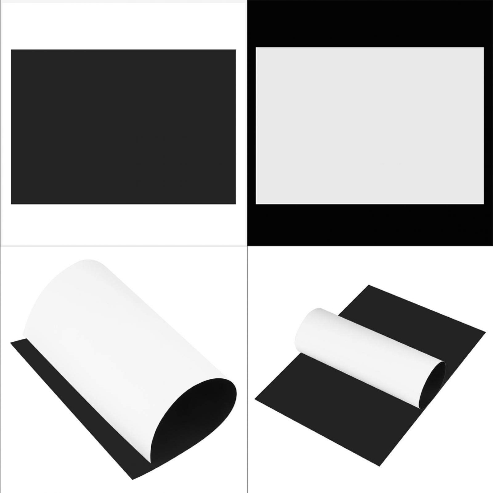 5 Pack A4 Magnetic Paper, Magnetic Inkjet Printing Sheet, Printable Mag…