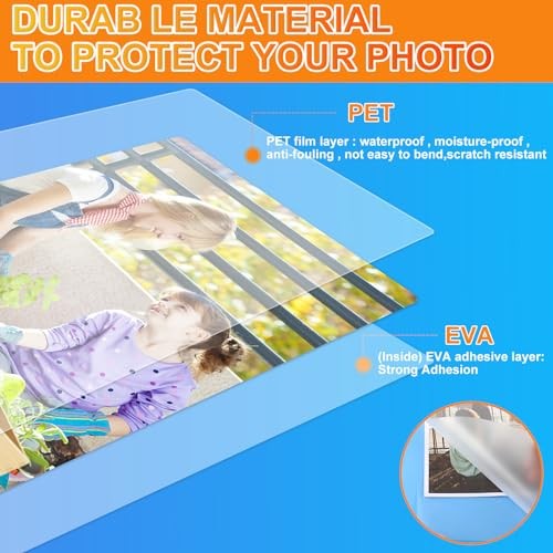 600 Pack Laminating Sheets,Holds 8.5 x 11 Inch 600PACK-3Mil (9 x 11.5Inches)