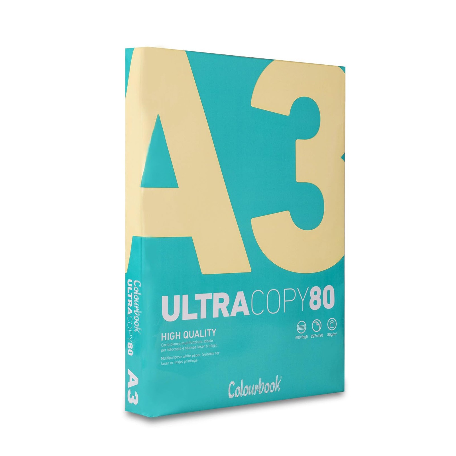 UltraCopy80 Multifunction Printing Paper, A3, 80gsm, 1 Ream of 500 Sheets