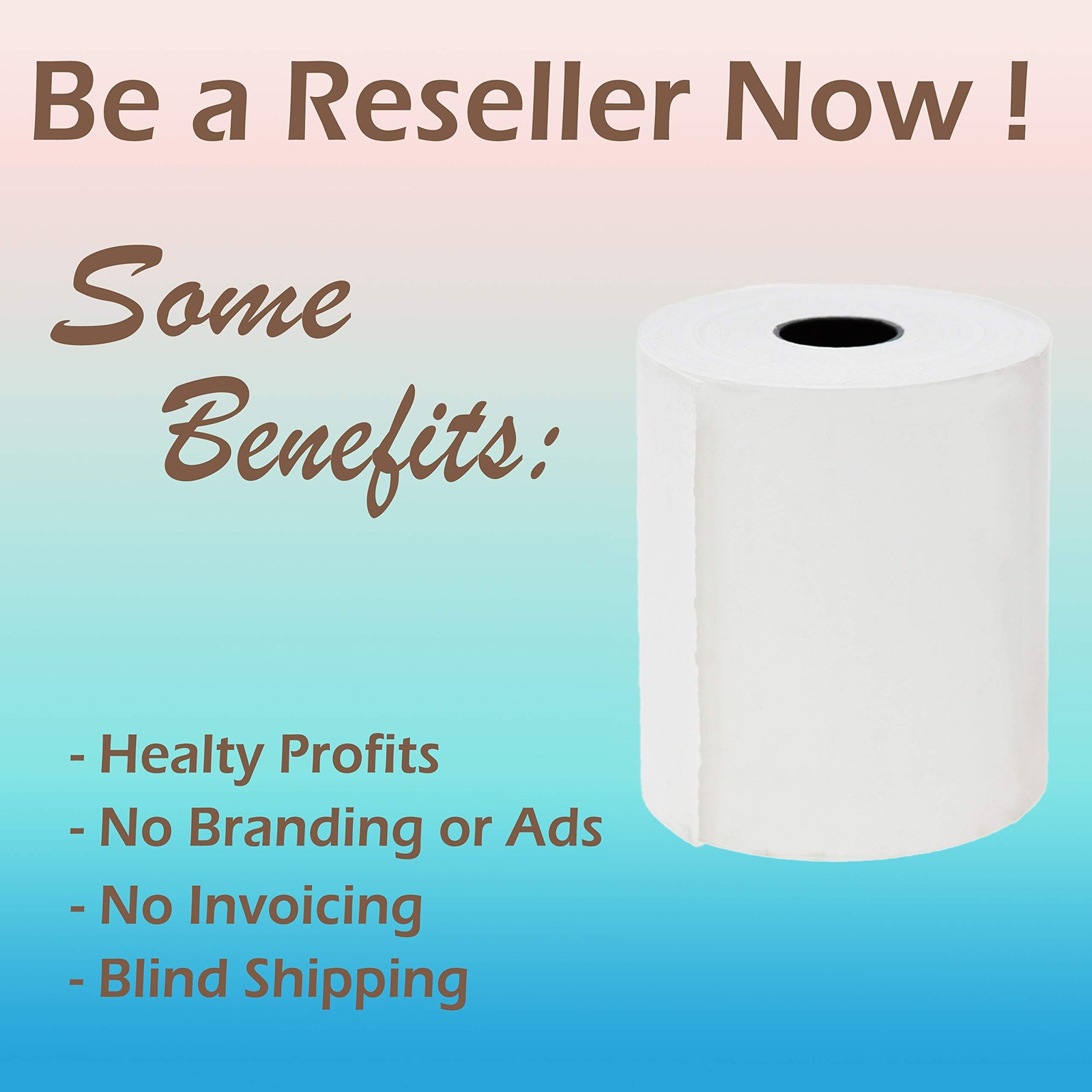 (50 Rolls) 2 1/4 x 85 Thermal Paper Receipt Rolls 1 Case – 50 Rolls, White