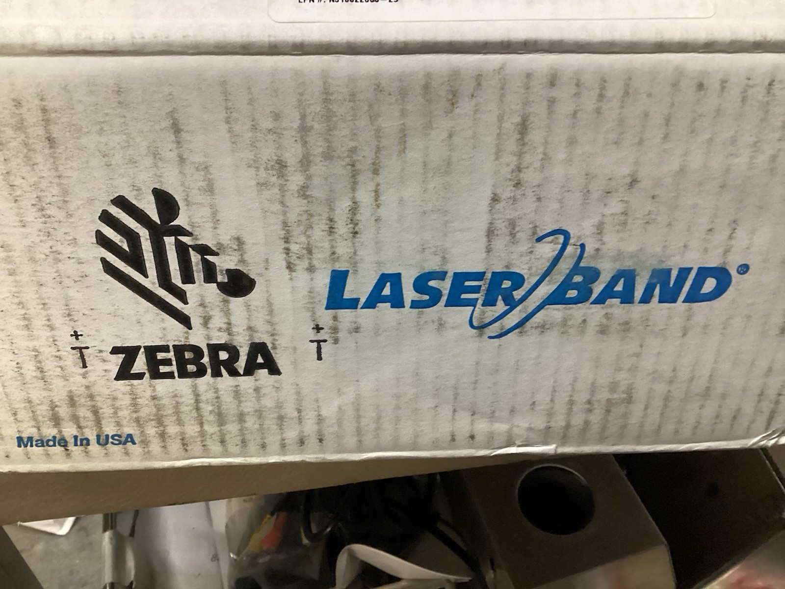 Zebra Laserband Adult Wristband ZEBRA LB2-ADULT-L3, 500/box