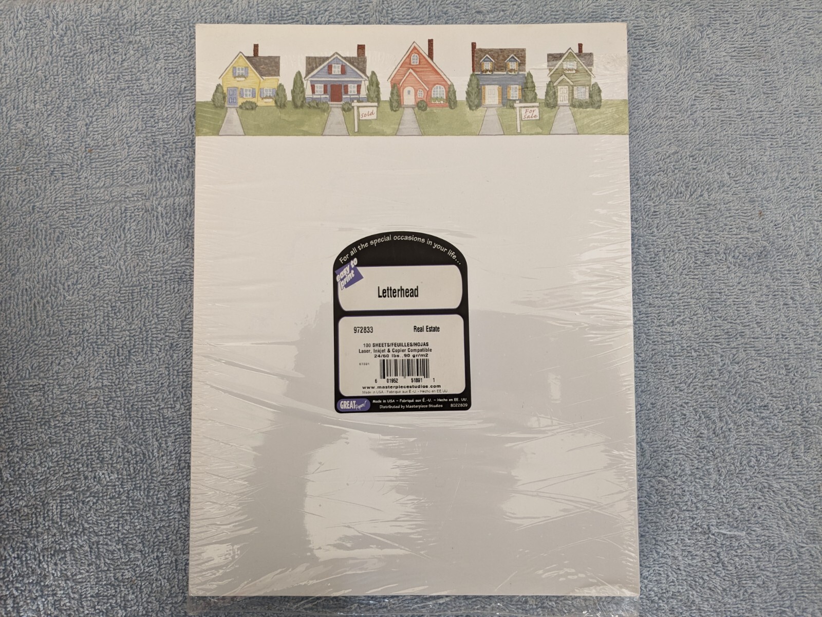 Great Papers Letterhead Real Estate 100 Sheets 11″X8.5″ Made in USA