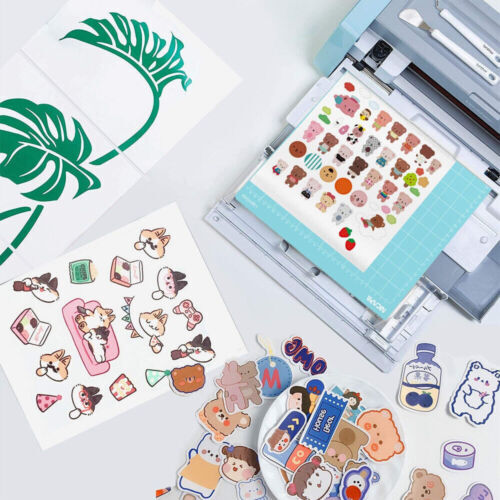 8.5″x11″Vinyl Sticker Paper Glossy Matte Clear Waterproof Printable Inkjet Laser