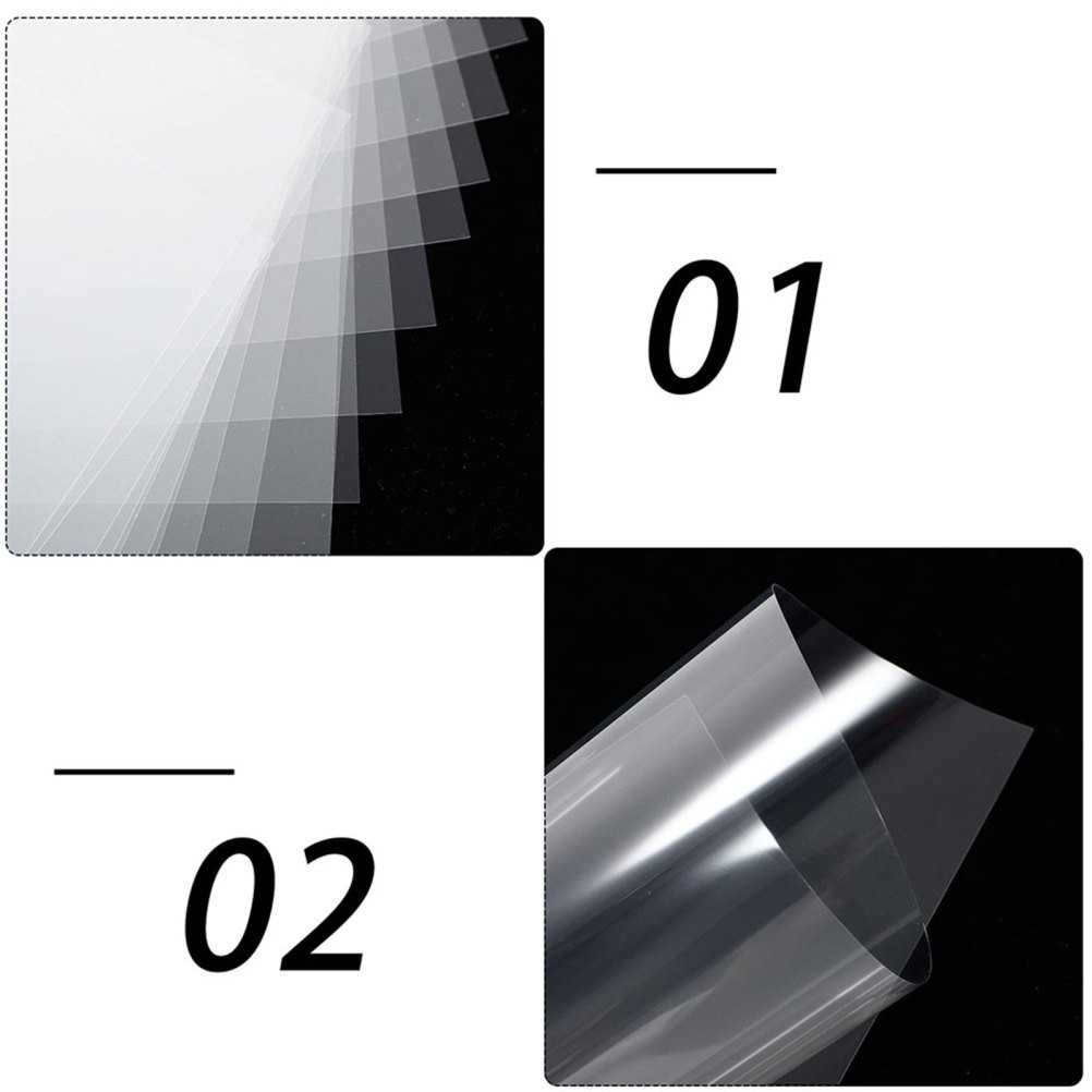 Clear Reusable Transparency Film for Inkjet Printer High Clarity Sheets