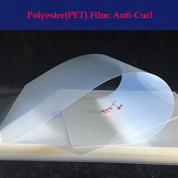 100sheets，8-1/2″ x 11″ Waterproof Inkjet Milky Transparency Screen Printing Film