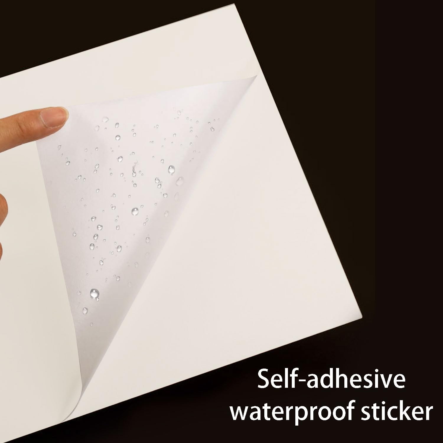 10 Pack Waterproof Printable Adhesive Film Transparent Vinyl Sticker Pa…