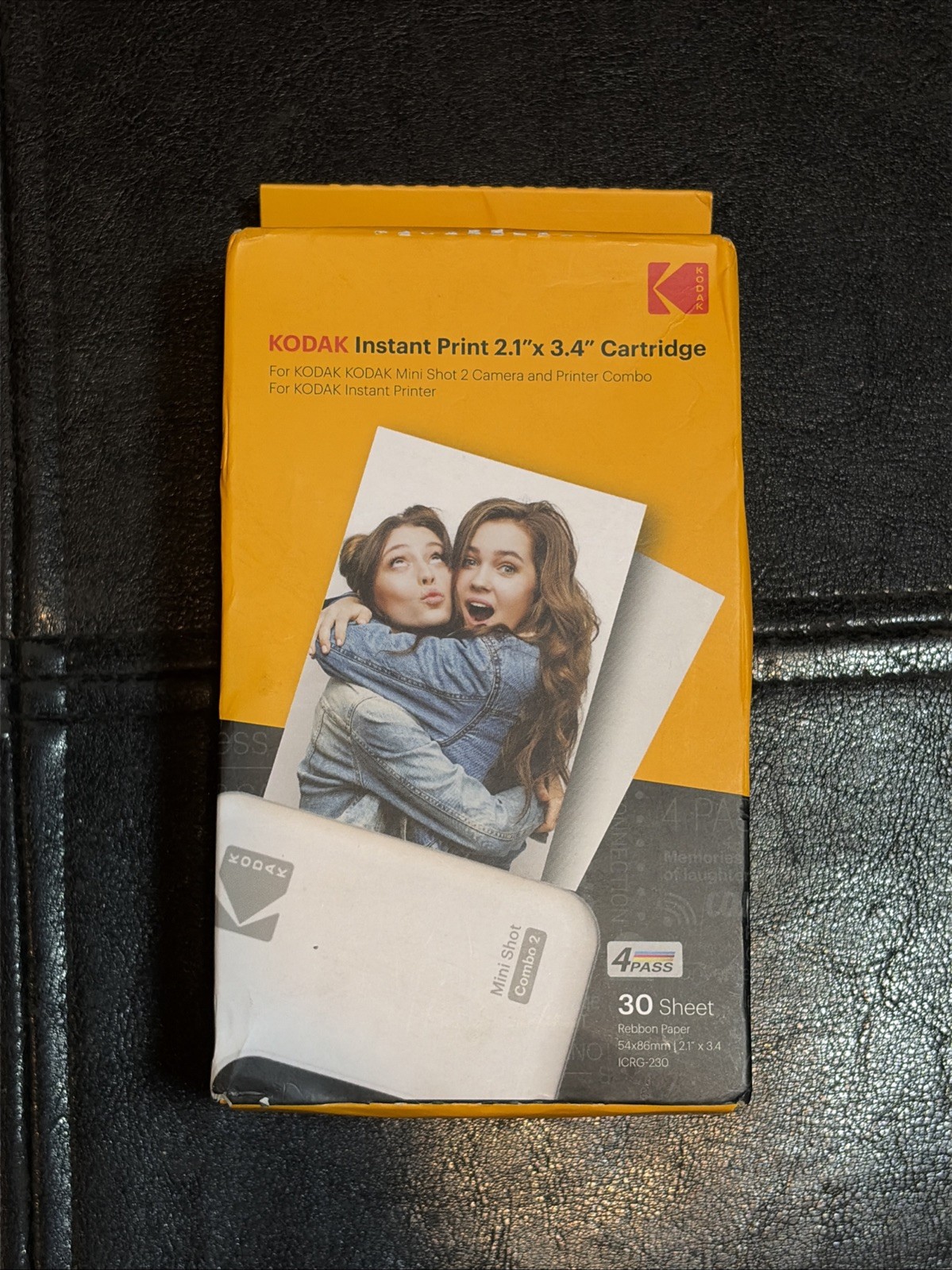 Kodak Cartridge 2.1 X 3.4 30 Sheets For Kodak Mini Shot 2 Series Brand New