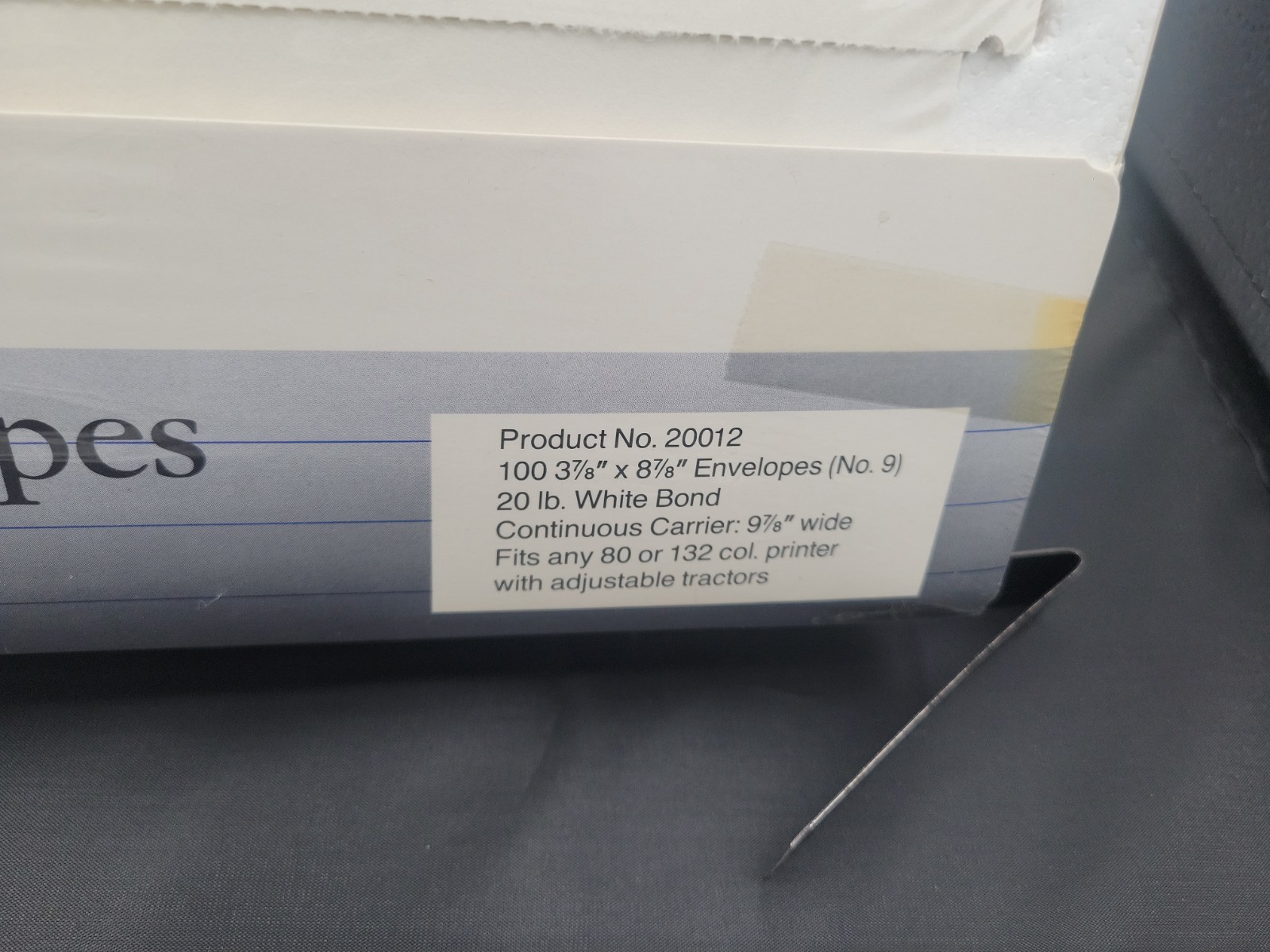 PC Printer Continuous Paper Envelopes