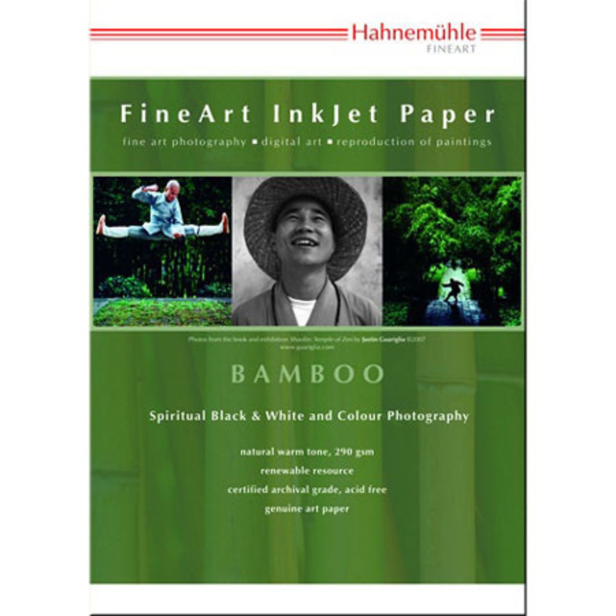 Hahnemuhle Fine Art Bamboo Fiber Natural White, Smooth Warm Tone Inkjet Paper, 2