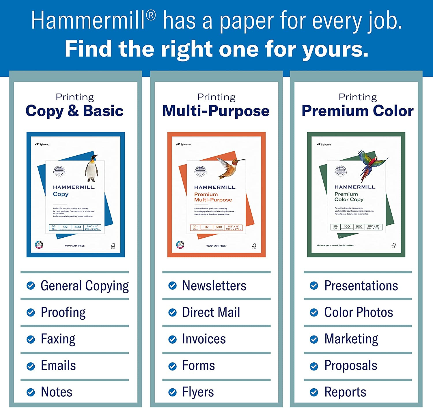 Printer Paper, Premium Inkjet & Laser Paper 24 Lb, 8.5 X 11-1 Ream (500 Sheets)