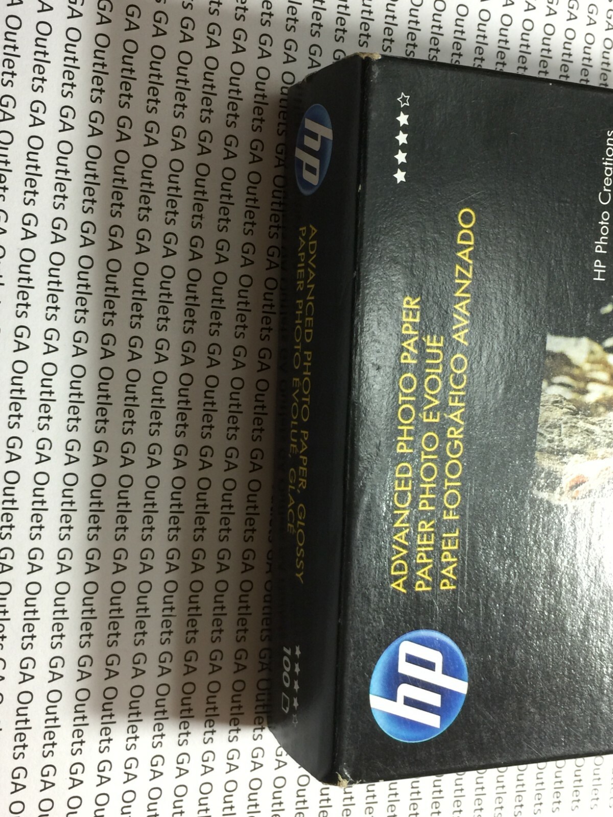 NEW HP Advanced Photo Paper Glossy 4 x 6 Q8638A 100 Sheets