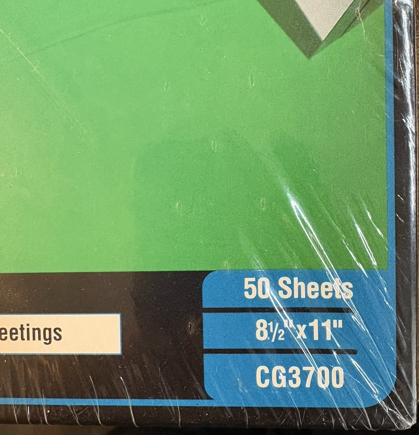 NEW/Sealed 3M Transparency Film Clear 8.5″x11” 50 Sheets HP Laser Printer CG3700
