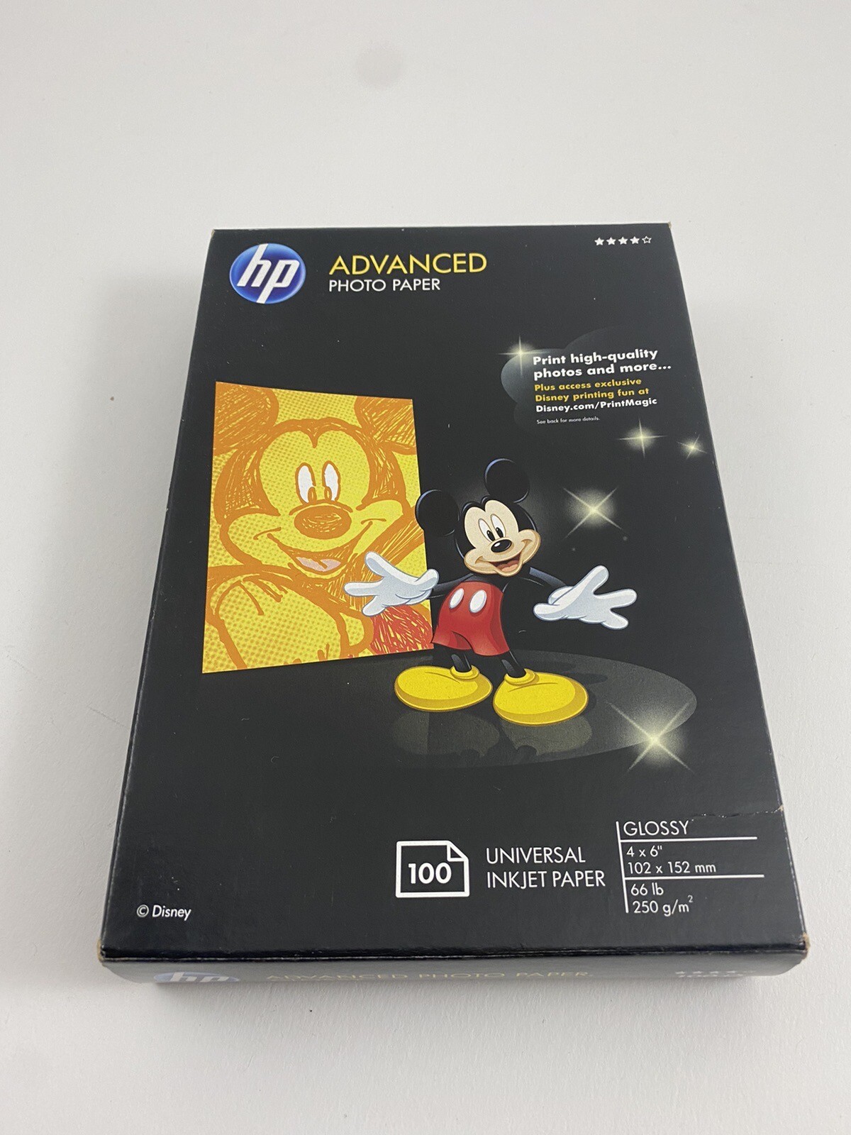 HP Advanced Photo Paper Inkjet Glossy 4″ x 6″ 100 Sheets Q6638A NEW, 2010 Mfr