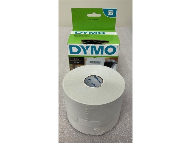 Dymo 30270 LW Continuous Receipt Label Paper 2-1/4″ x 300 Feet White (1 Roll)
