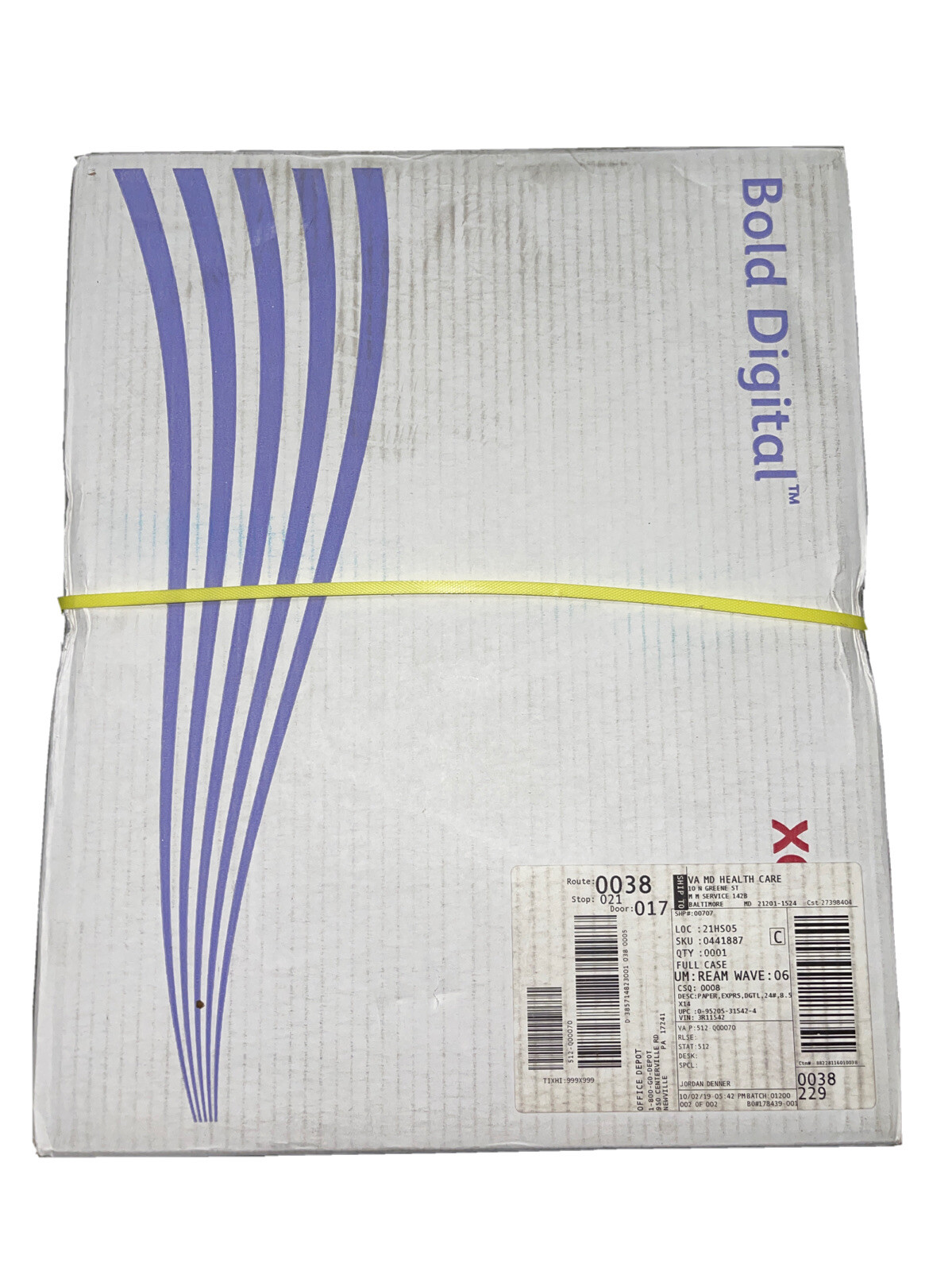 Bold Digital Printing Paper 98 Bright 24Lb 8.5 X 14 White 500 Sheets/Ream 8