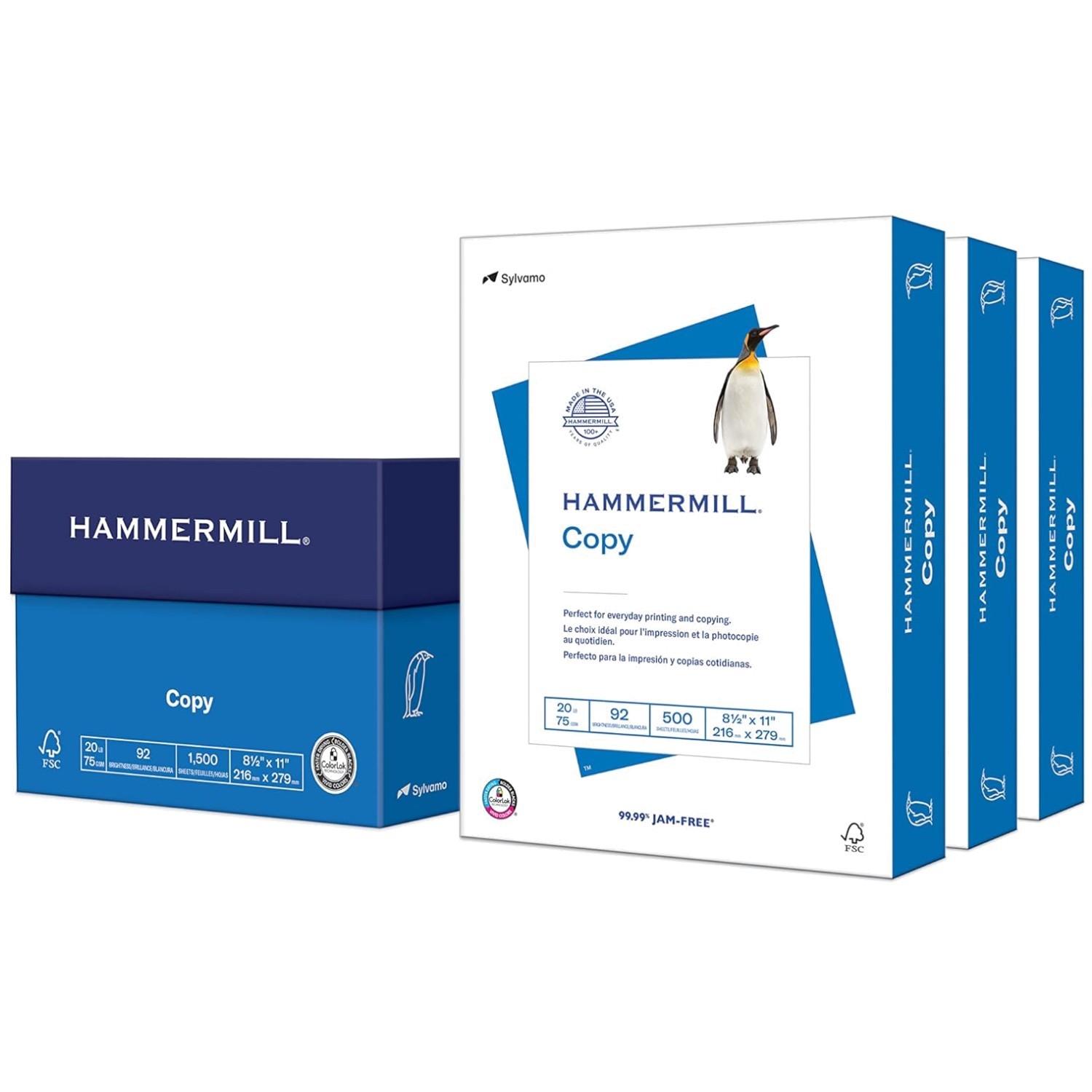 Printer Paper – 3 Ream Pack, 1500 Sheets