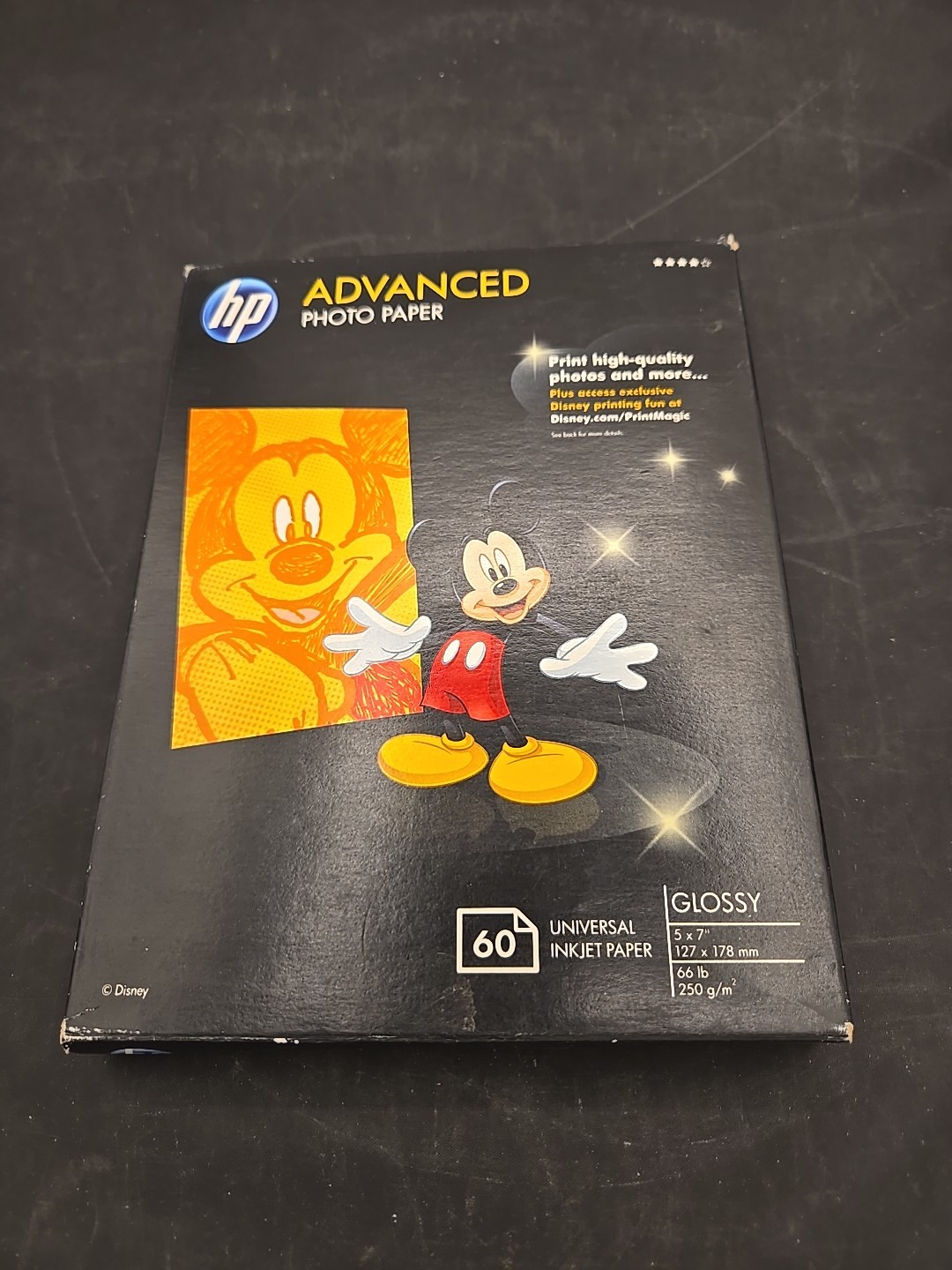 HP Advanced Glossy 5×7 Photo Paper For Inkjets – 60 Pack-Factory Sealed – NEW
