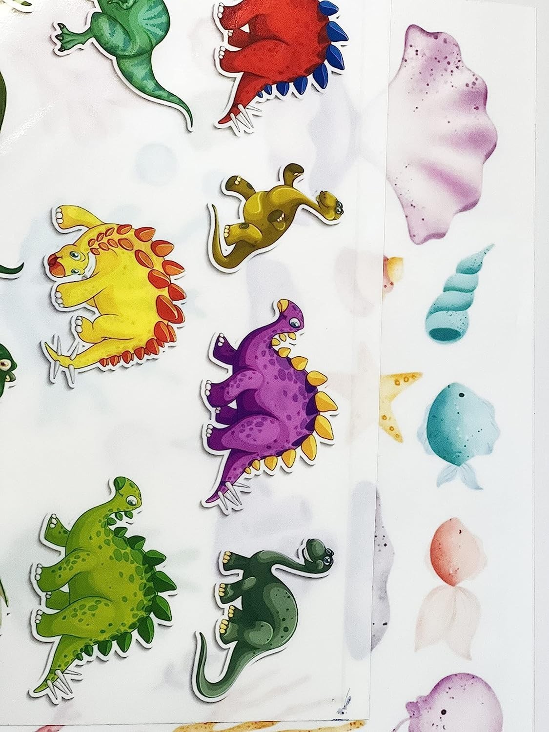 Semi Clear Printable Vinyl Sticker Paper for Inkjet Printers Transparent…