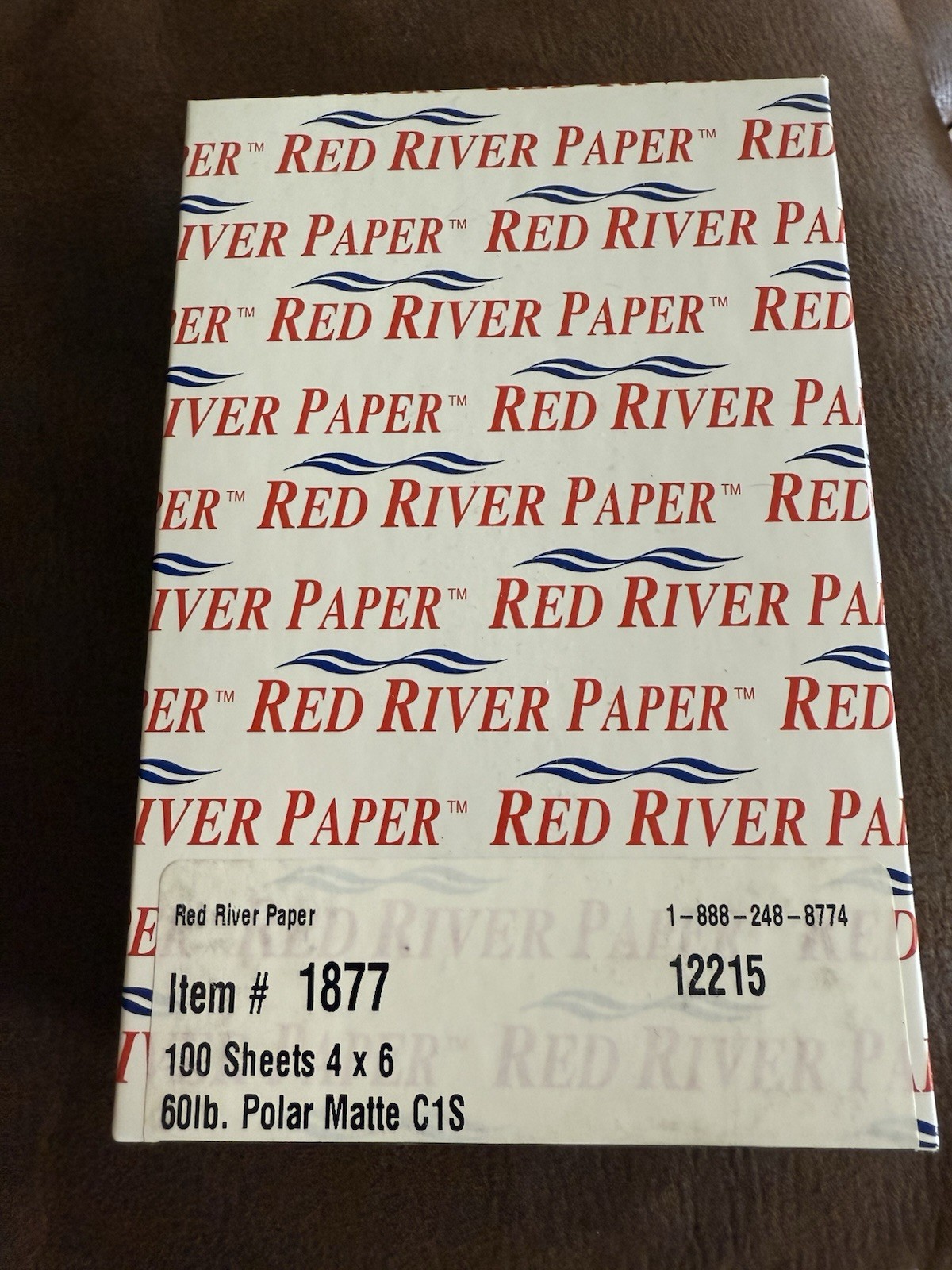 Red River Paper Polar Matte C1S 60lb 4×6 100 Sheets New 1877