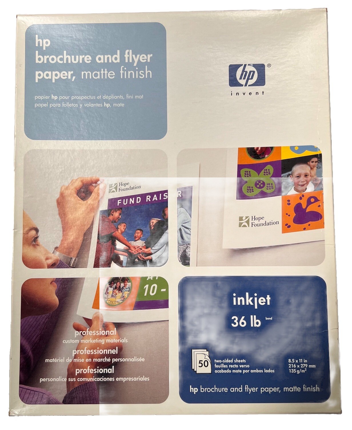 HP Brochure And Flyer Paper, Matte Finish