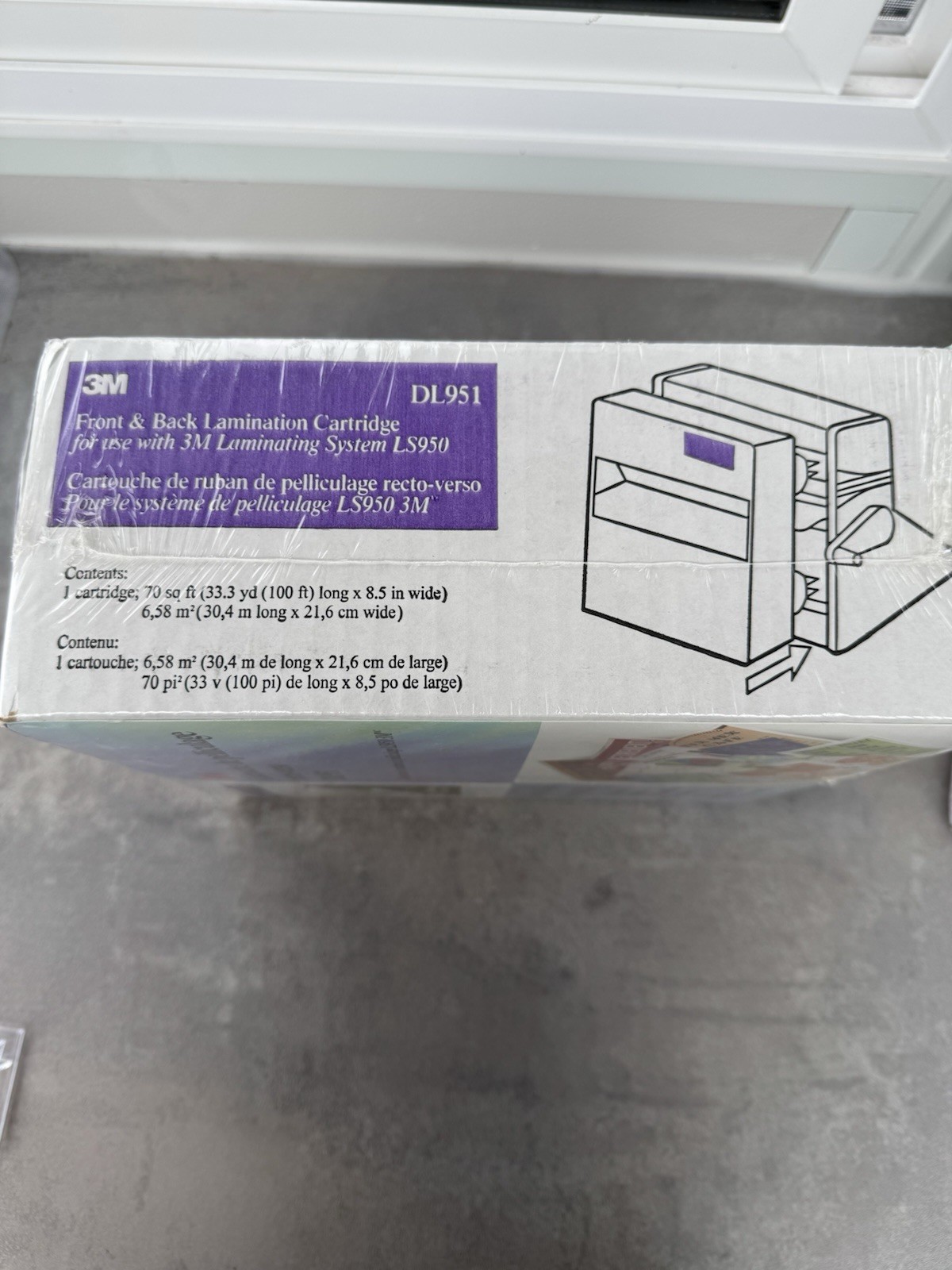 3M DL951 Front & Back Lamination Cartridge Brand New. FREE SHIPPING!