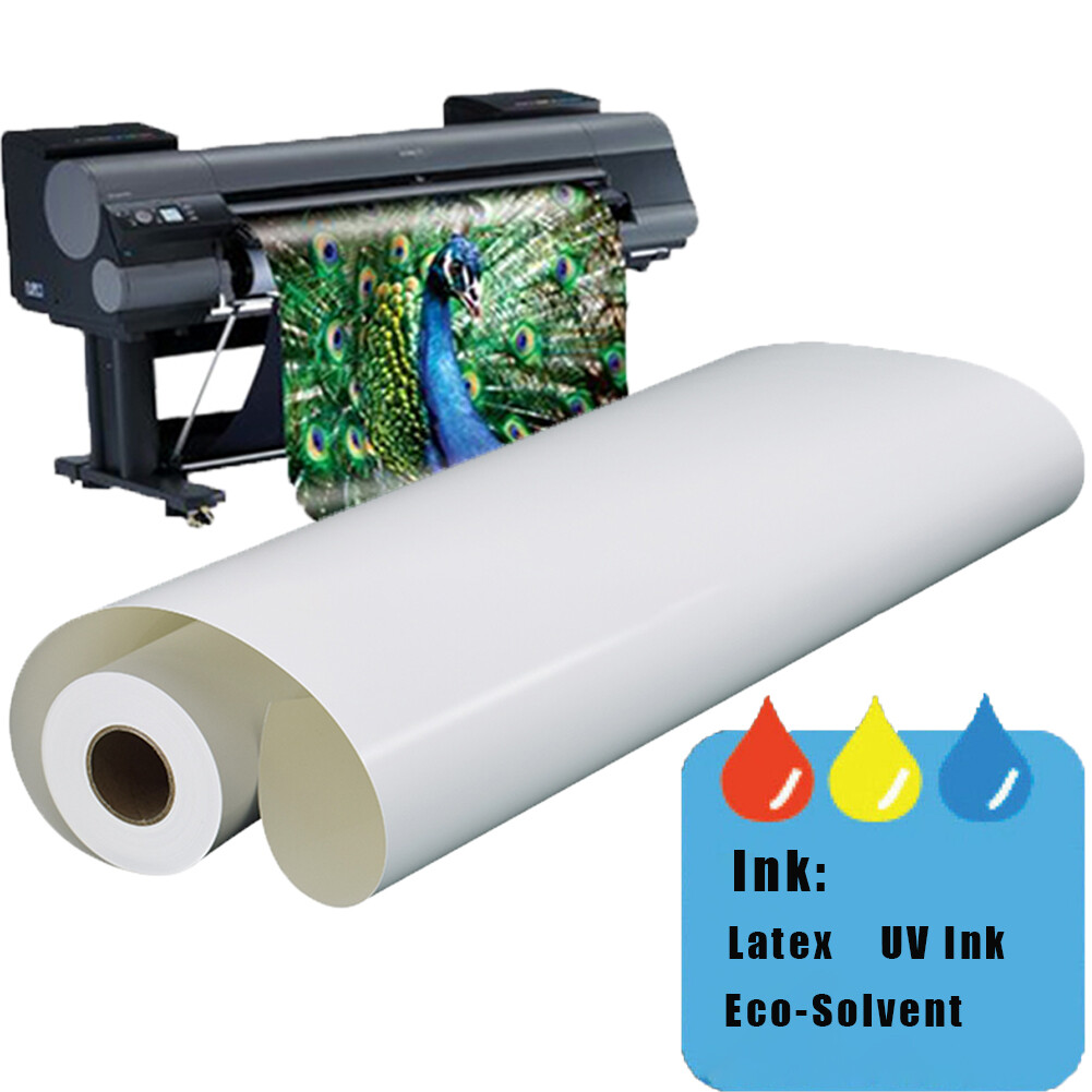 Poster Paper Paper Inkjet Printer White Finish Semi-Glossy 54″x150ft. 7.8oz