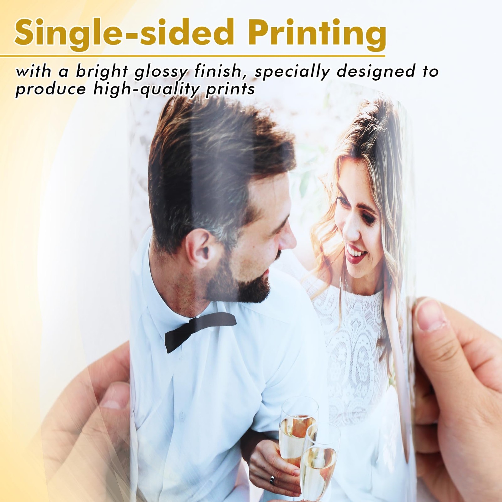 100 PCS Koala Glossy Thin Photo Paper 8.5×14 Inch Legal Size 36lb Inkjet Dye