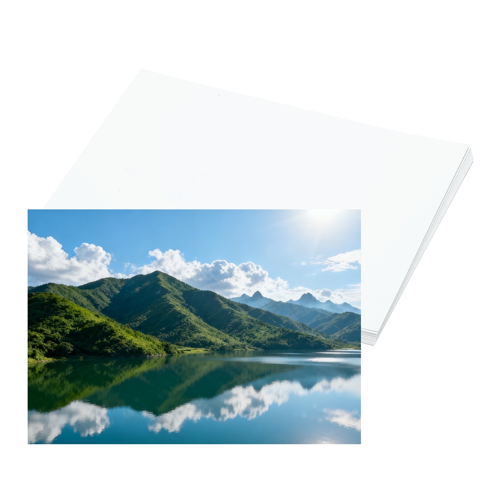 8.3″x5.8″ Glossy Photo Paper, 20 Sheets Inkjet Photo Paper 200GSM for Printer