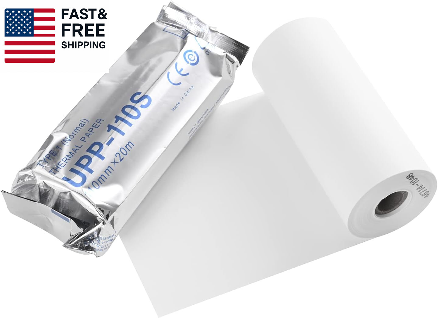 UPP-110S Type I Black and White Video Thermal Ultrasound Paper Film/Media 10 Rol