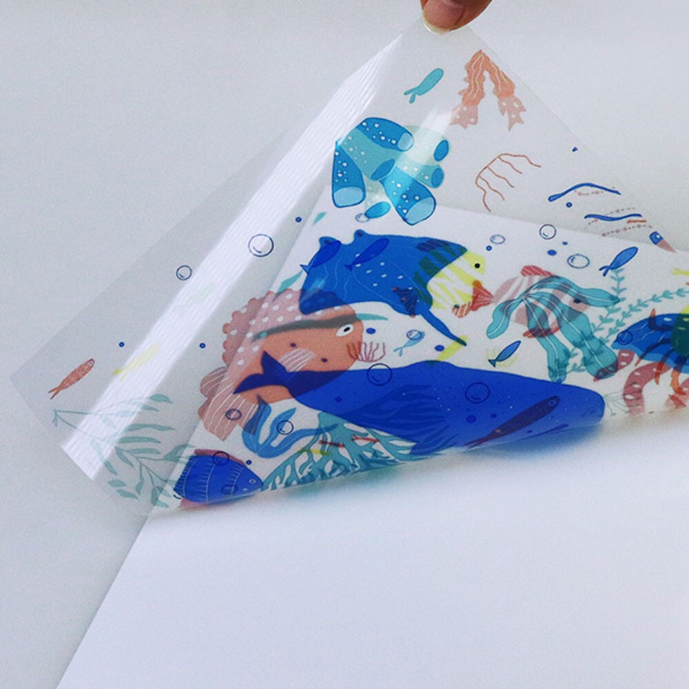 25 Sheets Clear A4 Printing Film DIY Scrapbook Stickers Paper for Inkjet Printer