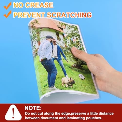 600 Pack Laminating Sheets,Holds 8.5 x 11 Inch 600PACK-3Mil (9 x 11.5Inches)