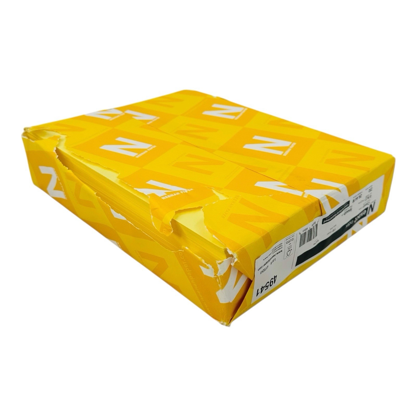 250 Sheets Neenah Exact Index 8.5″ x 11″ Canary Printer Paper 110 Basis