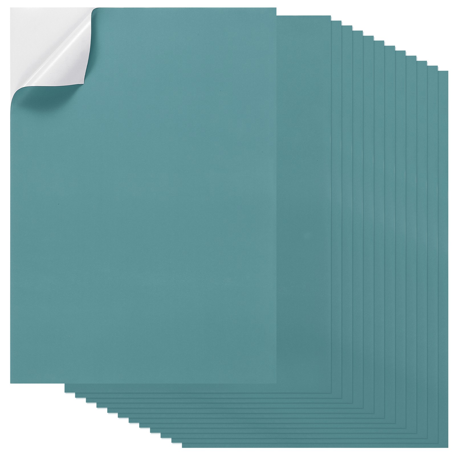 20Pcs Full Sheet Label Sticker Paper, A4 Shipping Labels, Light Blue