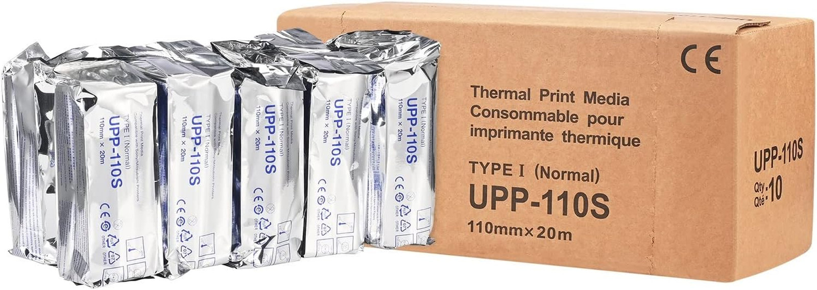 Compatible Upp-110S,Ultrasound Paper Film/Media Upp 110S Thermal Print Media (1)