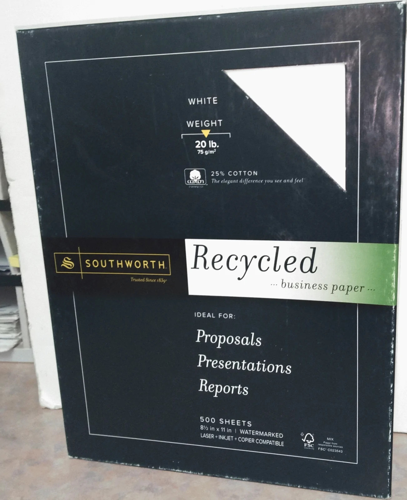 Southworth Recycled Business Paper White ( 603C )
