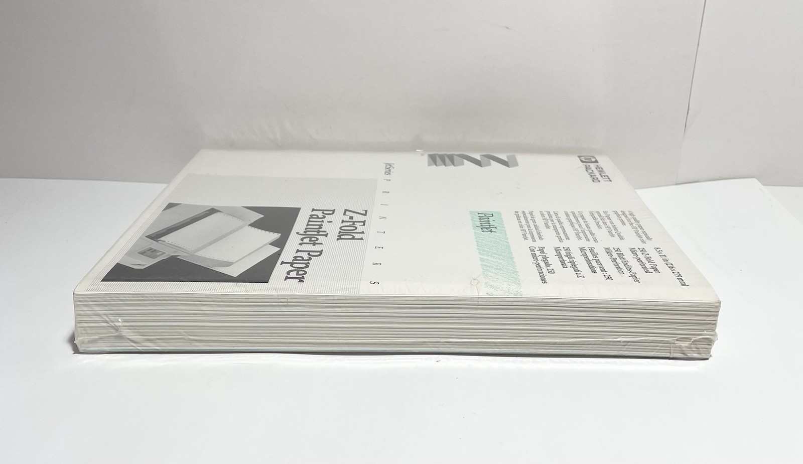 Vintage Sealed HP PaintJet 250 Z-Fold Paper 8.5″x11″ JetSeries Printers