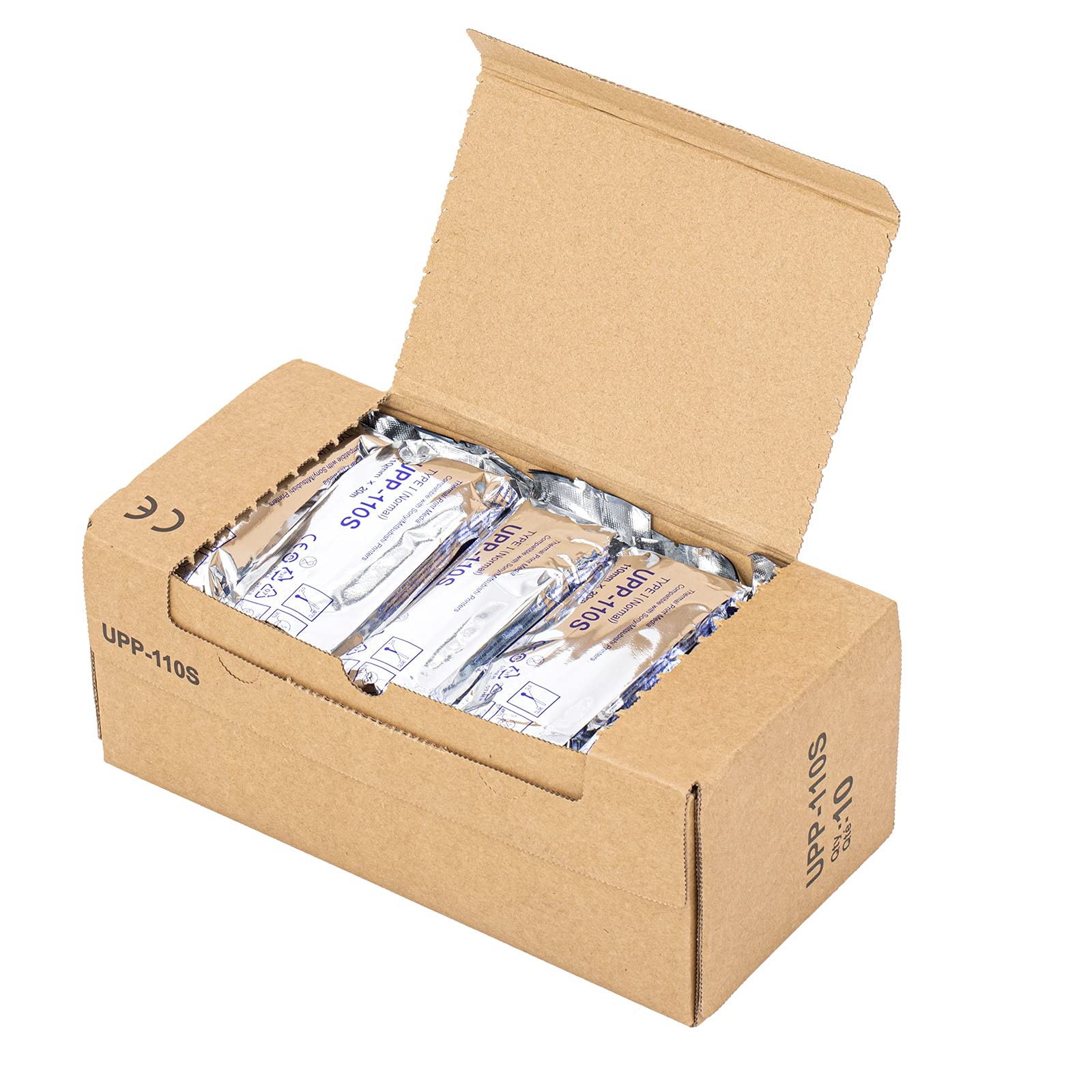 110mm Ultrasound Thermal Print Film 10 Rolls Compatible for Ultrasound Systems