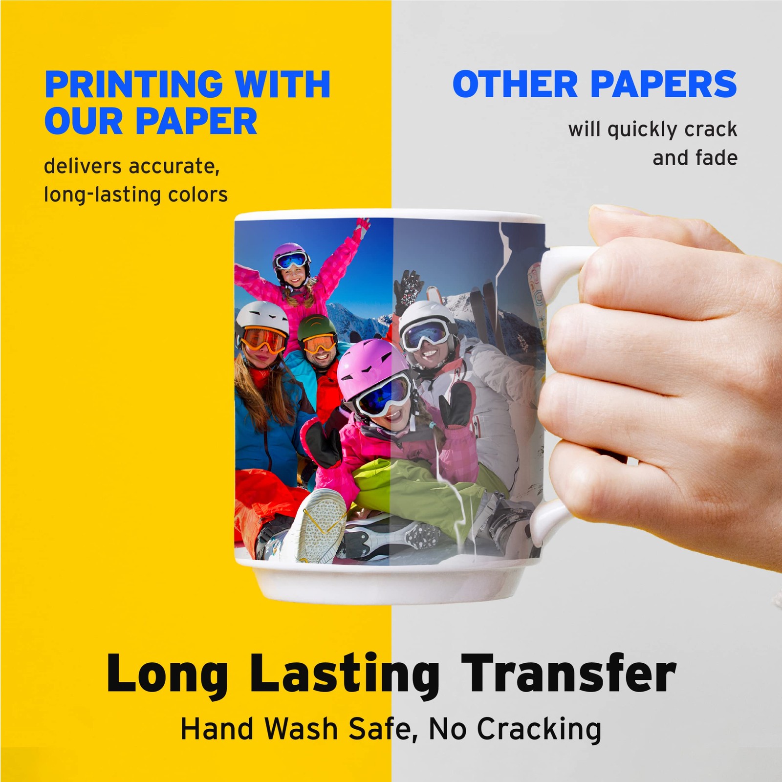 20 Sheets 8.5 x 11 inches Waterslide Decal Paper, Printers Jack Water Slide D…