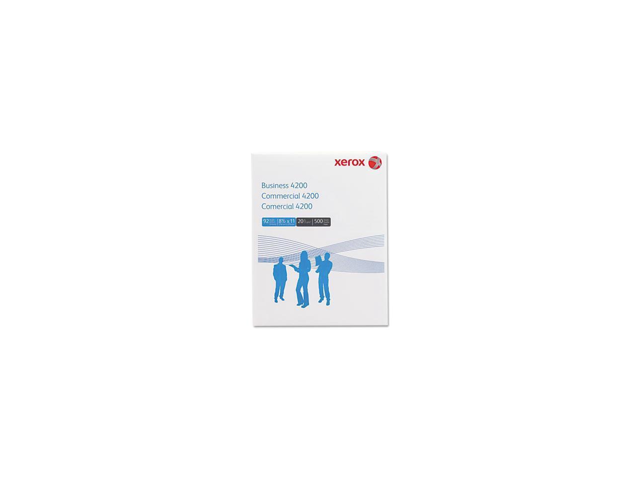 XEROX Business 4200 Copy Paper, 92 Brightness, 20lb, 8-1/2 x 11, White, 5000 Sht