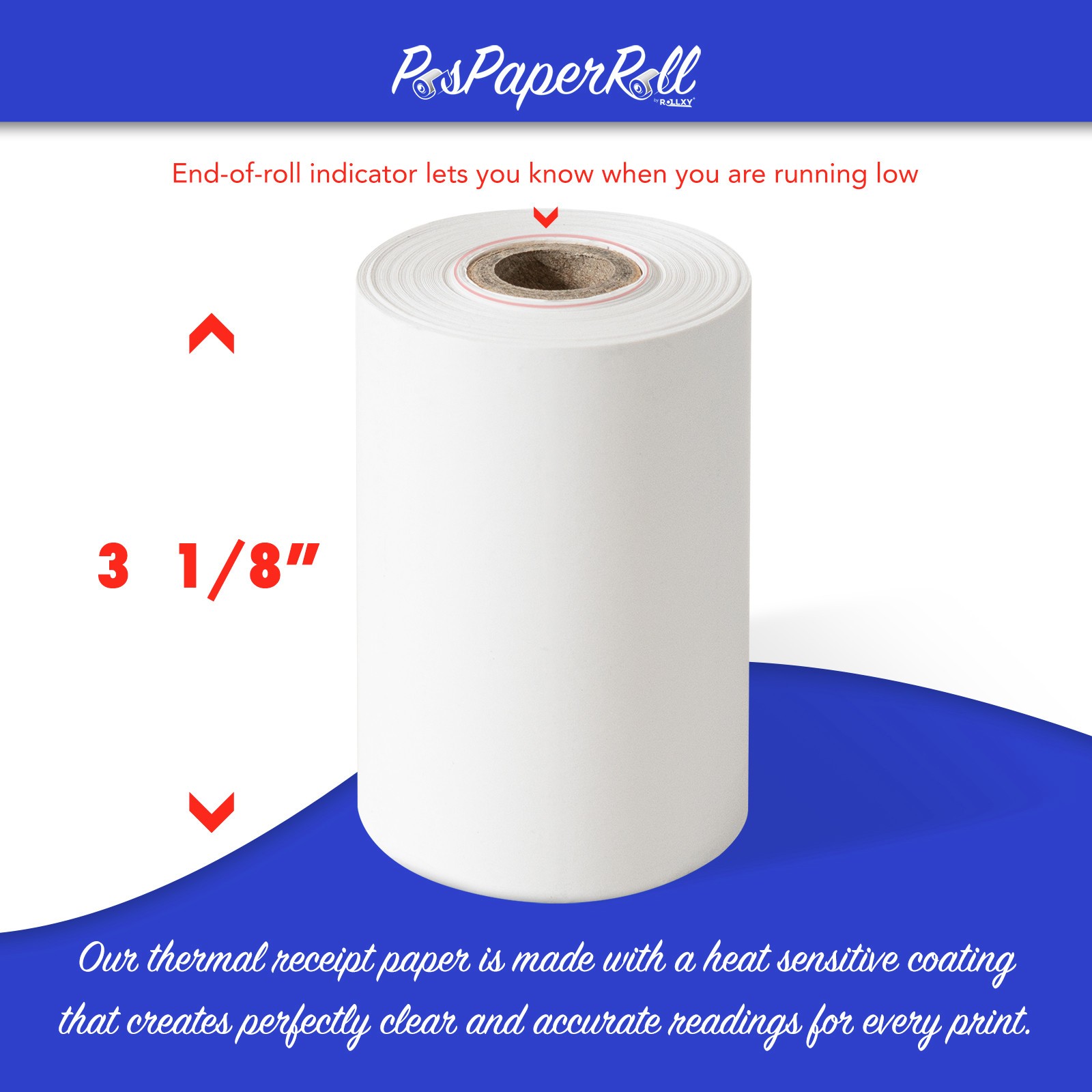50 Rolls 3 1/8 X 119 Thermal Credit Card Paper Rolls Star Micronics TSP300
