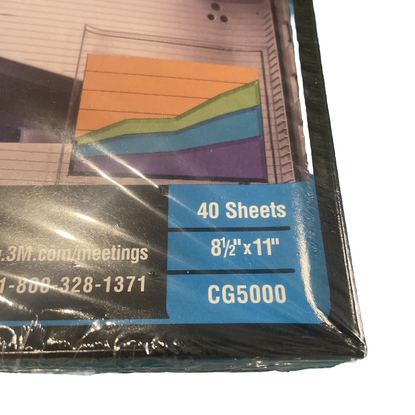 3M Transparency Film for Laser Printers and Copiers, 40 Sheets, 8.5 x 11, CG5000