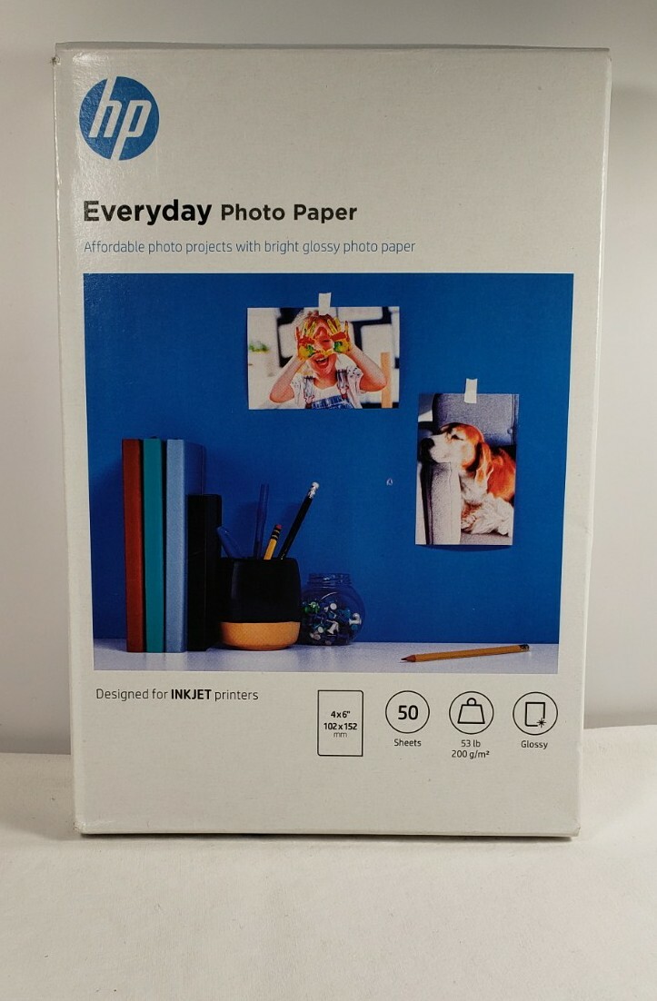 EVERYDAY GLOSSY PHOTO PAPER 50 SHEETS – 4X6