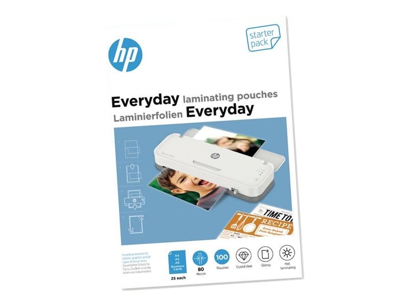 HP Everyday Rolling Sheets Start 80 Micron Laminator 9158#ABD