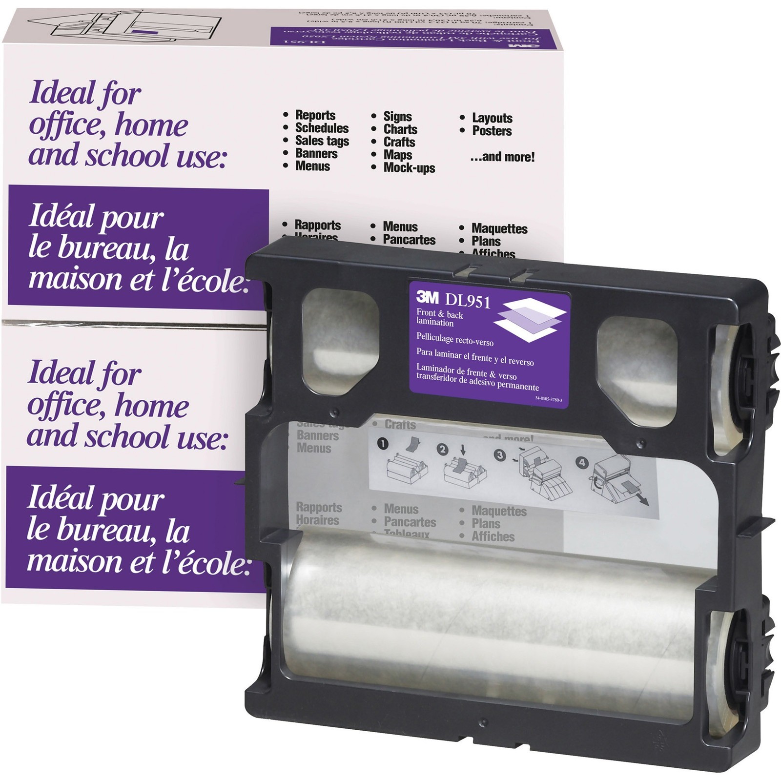 Scotch Cool Laminating System Refills – DL951 – 021200591525