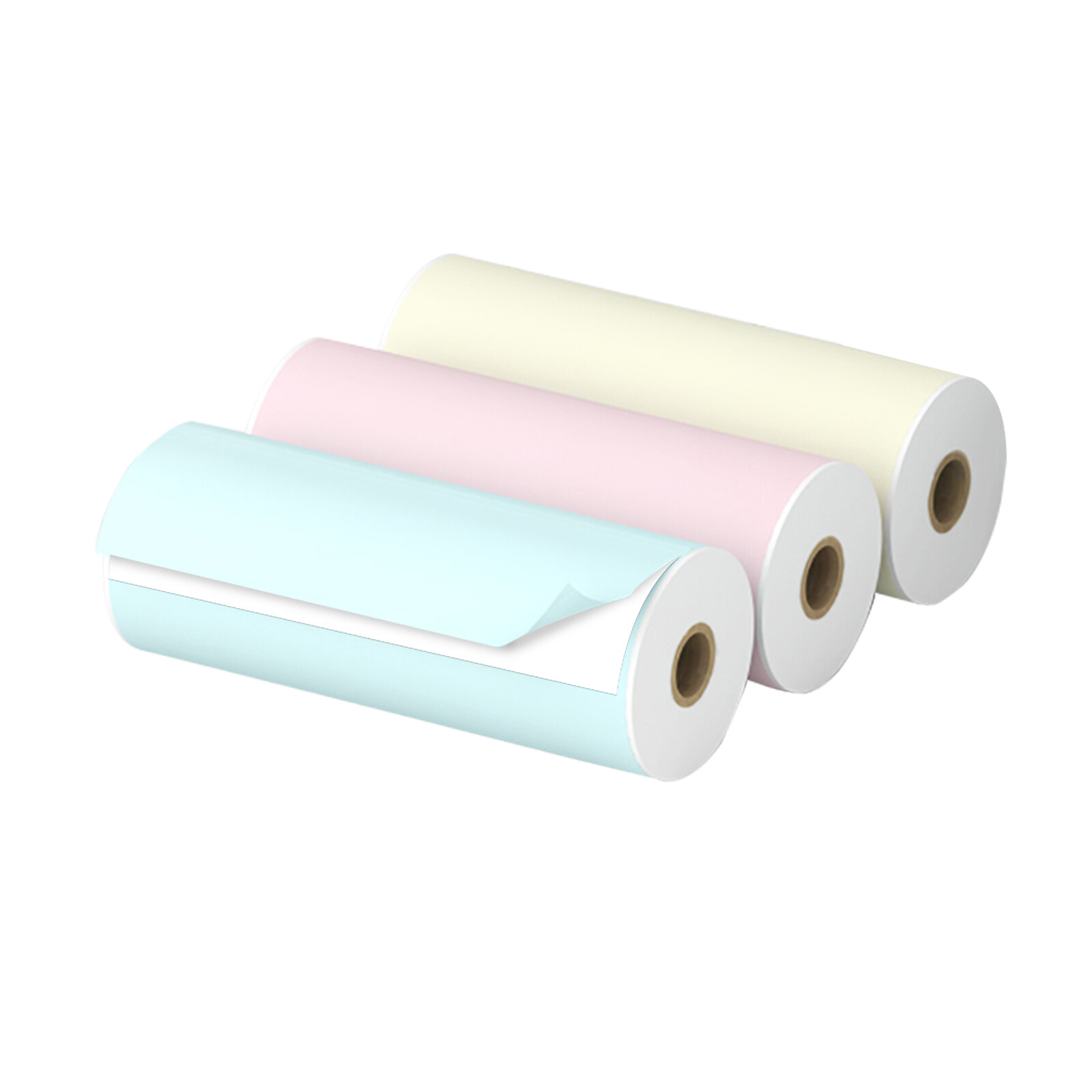 77 x 30mm Self-Adhesive Color Thermal Paper Sticker BPA-Free H5Z0