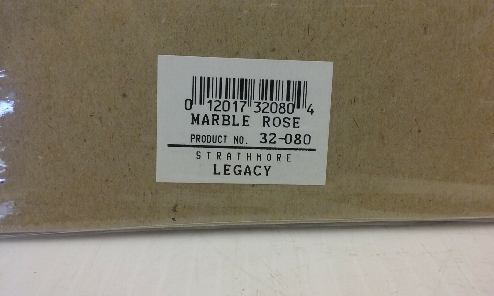 STRATHMORE LEGACY 32-080 STATIONERY, MARBLE ROSE, 80 COUNT, 8-1/2×11, NIB