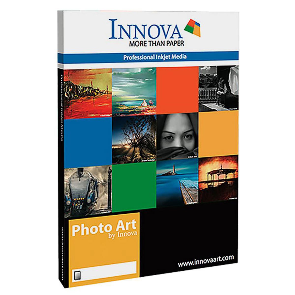 Innova Art FibaPrint F-Type Bright White Satin Luster Semi-Matte FineArt Inkjet