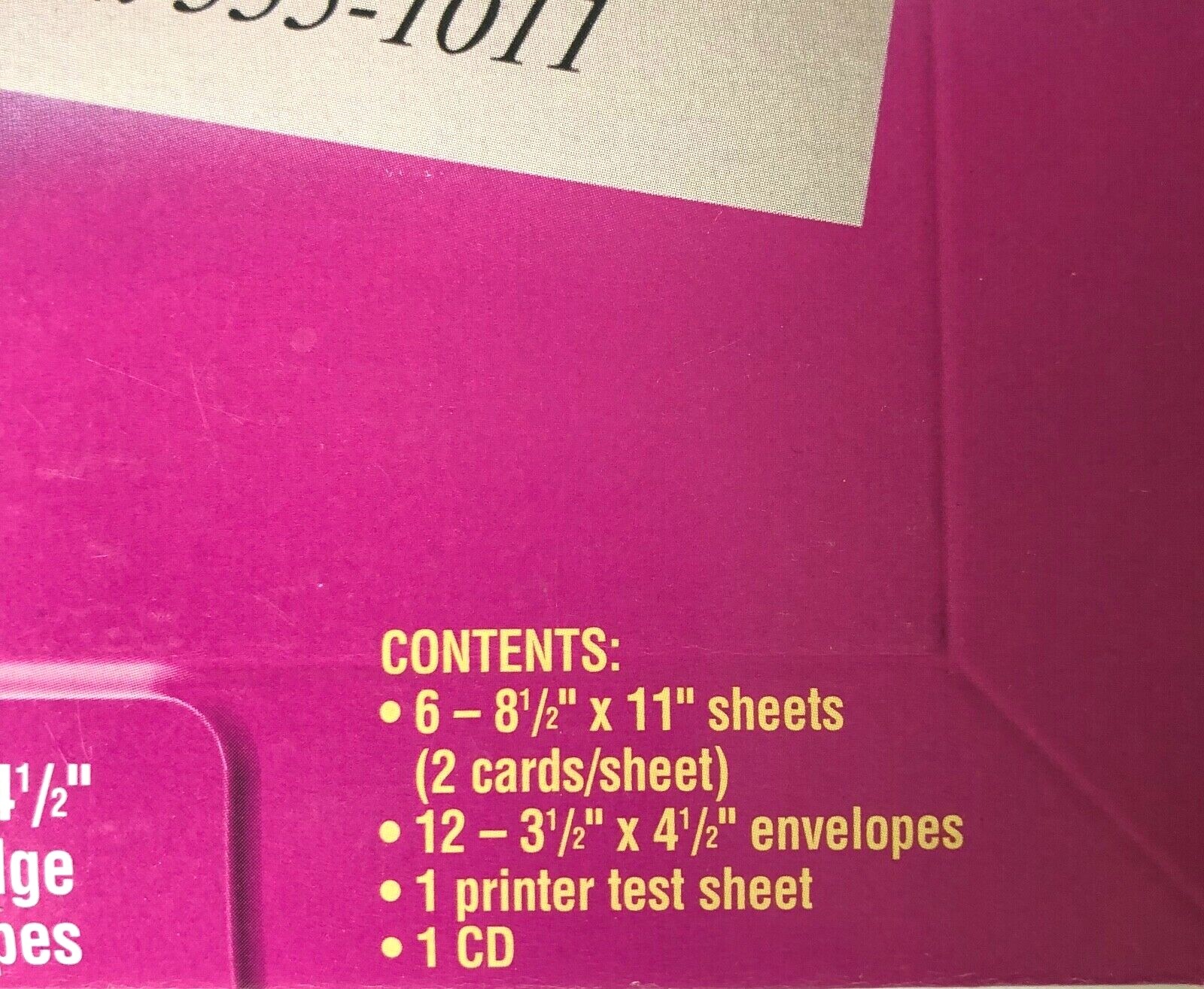 3M Printscape Textured Greeting Cards Print to Edge for Inkjet Printers PC101